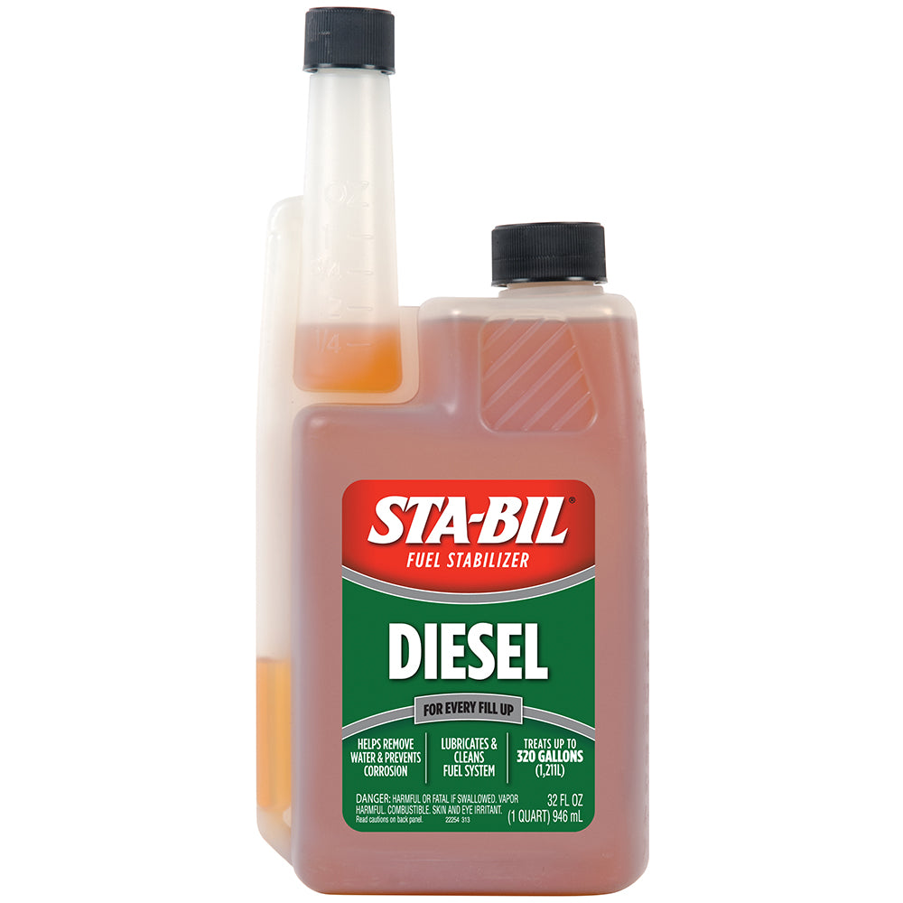 STA-BIL Diesel Formula Fuel Stabilizer  Performance Improver - 32oz [22254]