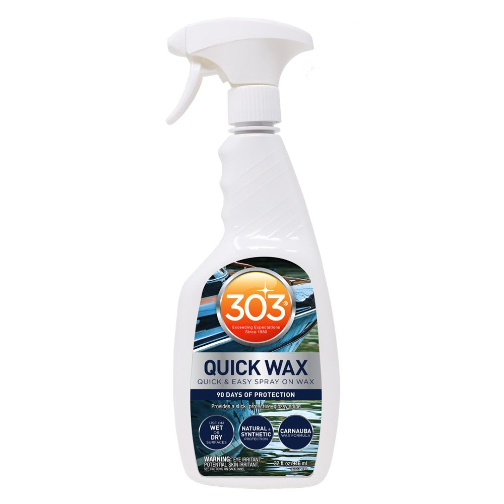 303 Marine Quick Wax - 32oz *Case of 6* [30213CASE]