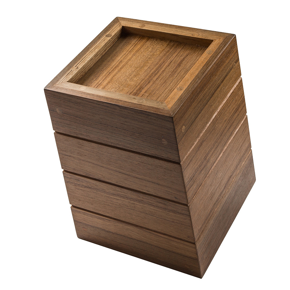 Whitecap Small Waste Basket - Teak [63102]