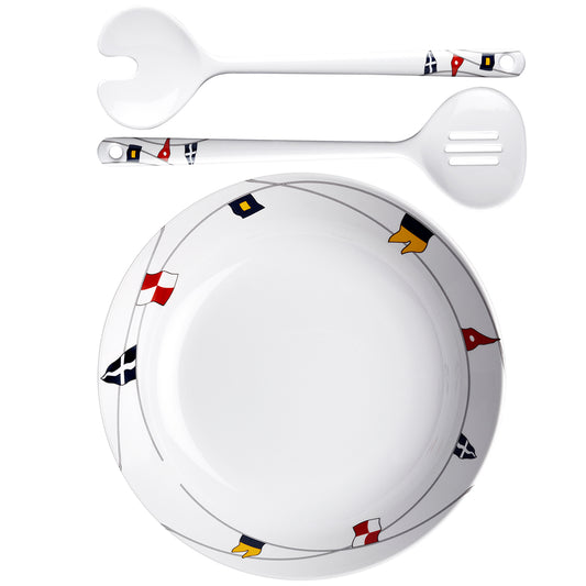 Marine Business Melamine Salad Bowl  Servers - REGATA [12008]