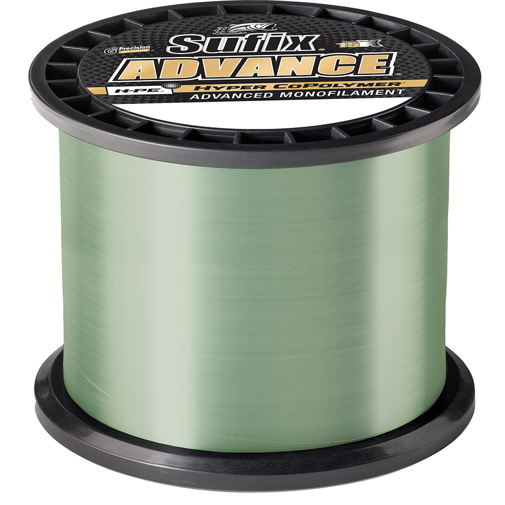 Sufix Advance Monofilament - 8lb - Low-Vis Green - 1200 yds [604-1008G]