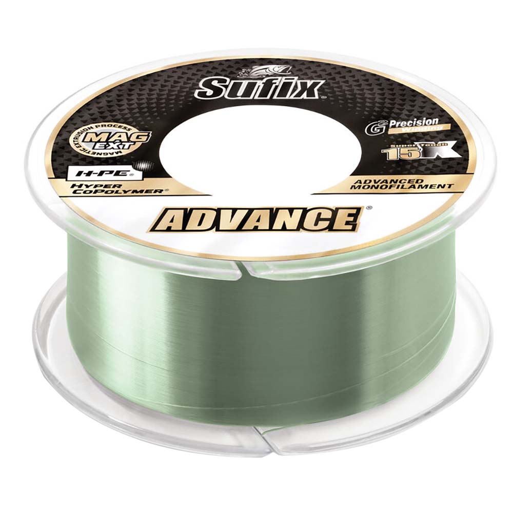 Sufix Advance Monofilament - 8lb - Low-Vis Green - 330 yds [604-108G]