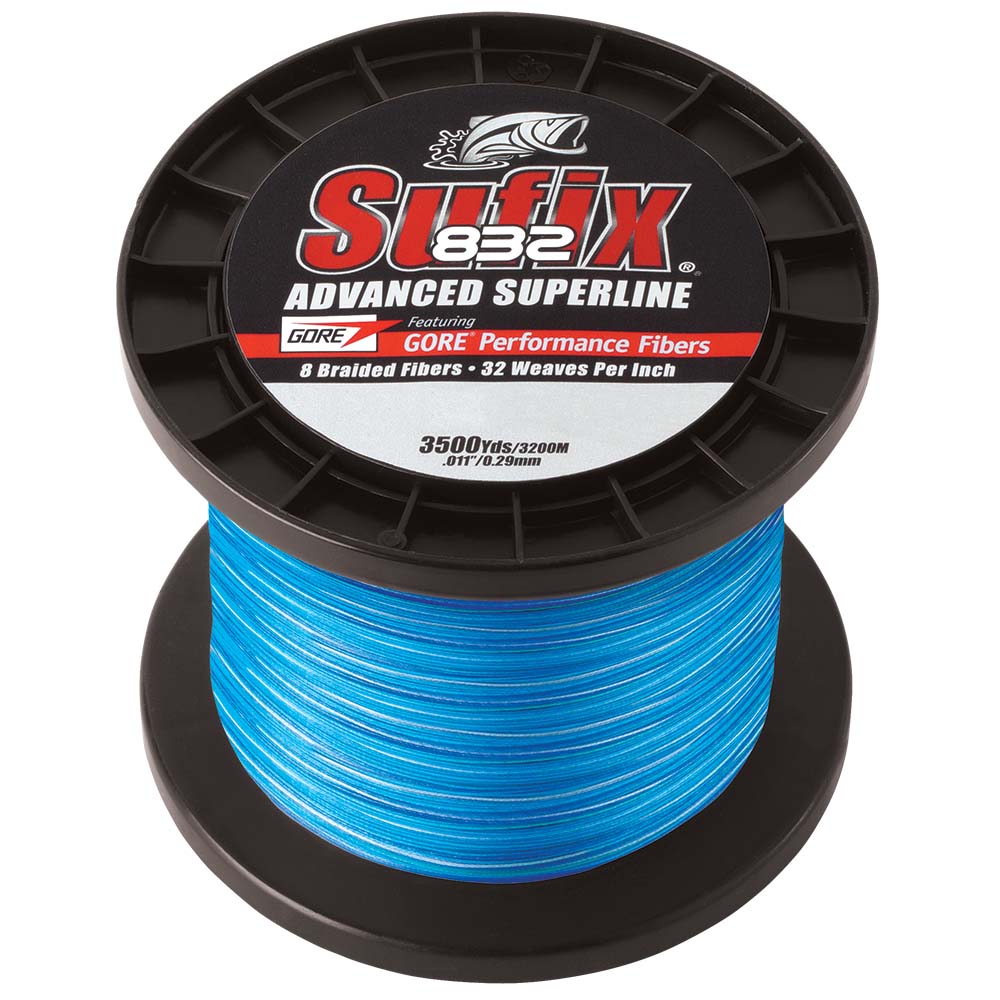 Sufix 832 Advanced Superline Braid - 10lb - Coastal Camo - 3500 yds [660-410CC]