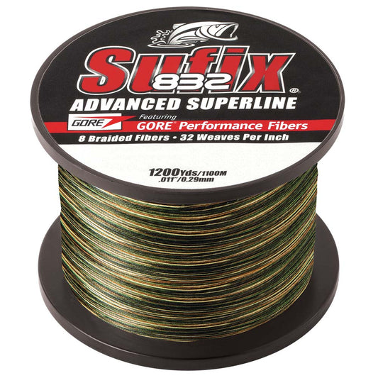 Sufix 832 Advanced Superline Braid - 30lb - Camo - 1200 yds [660-330CA]