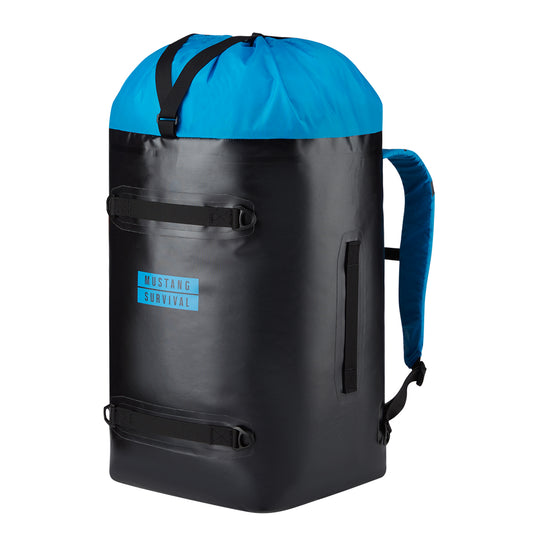 Mustang Highwater 60L Waterproof Gear Hauler - Black/Azure Blue [MA261702-168-0-233]