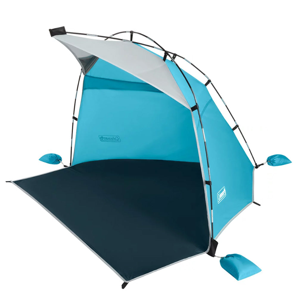 Coleman Skyshade Small Compact Beach Shade - Caribbean Sea [2000037508]