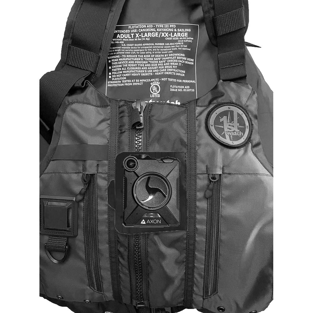 First Watch AV-1000 Kayak Style Duty PFD - Black - XS/S [AV-1000-BK-XS/S]