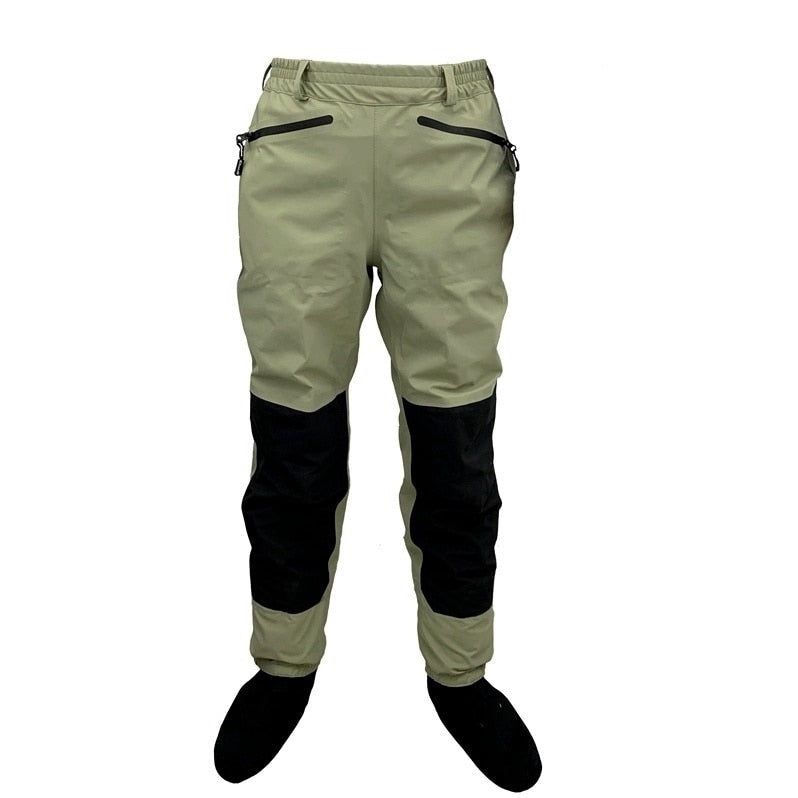 Fishing Waders Extra-thick 110 Silk Knitted Fabric Wading Pants,half-length  Outdoor One-piece Wading Pants,pvc Fishing Pants Wading Suit (38-44 Size):  Buy Online at Best Price in UAE 
