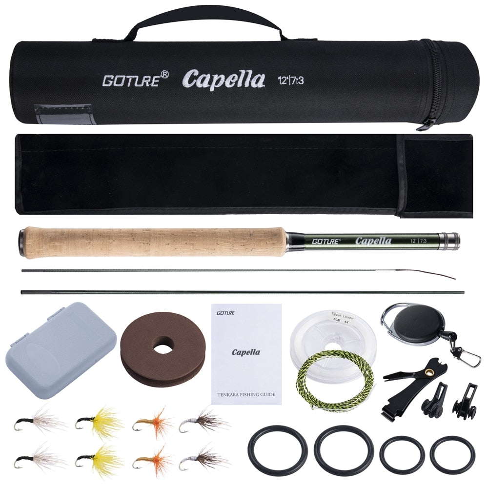 Goture 12FT Classical Tenkara Fly Fishing Rod Combo – Caddis Outdoors